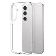 For Samsung Galaxy S24 5G NORTHJO TPU Case with Screen Film, Support Fingerprint Unlock(Transparent)