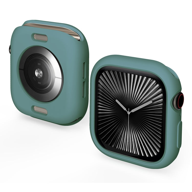For Apple Watch Series 10 42mm ENKAY Hat-Prince Candy Color TPU Watch Case(Green)
