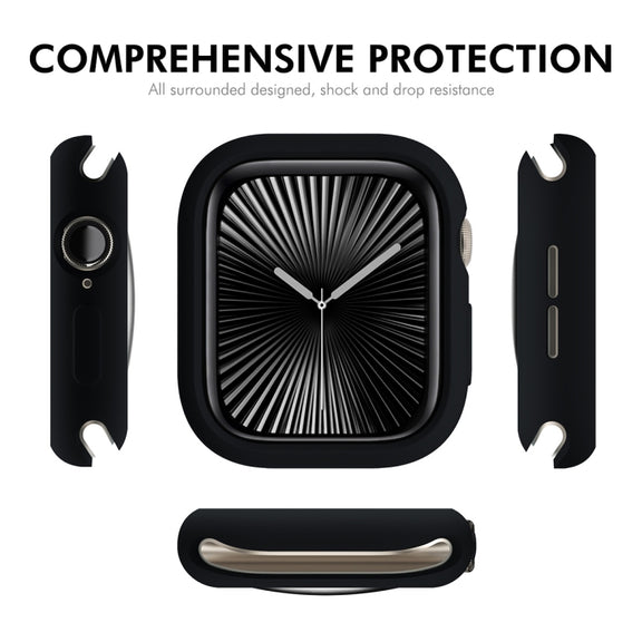 For Apple Watch Series 10 46mm ENKAY Hat-Prince Candy Color TPU Watch Case(Orange)