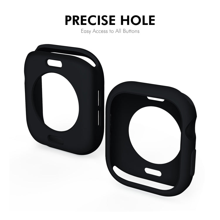 For Apple Watch Series 10 46mm ENKAY Hat-Prince Candy Color TPU Watch Case(Orange)
