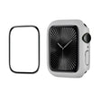 For Apple Watch Series 10 46mm ENKAY Hat-Prince 2 in 1 Solid Color PC Watch Case with Full Coverage PMMA Soft Film(Light Grey) - free shipping - PMc TechLife - Order now!