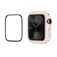 For Apple Watch Series 10 42mm ENKAY Hat-Prince 2 in 1 Solid Color PC Watch Case with Full Coverage PMMA Soft Film(Pink) - free shipping - PMc TechLife - Order now!