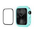 For Apple Watch Series 10 42mm ENKAY Hat-Prince 2 in 1 Solid Color PC Watch Case with Full Coverage PMMA Soft Film(Light Blue) - free shipping - PMc TechLife - Order now!