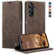 For Samsung Galaxy A16 5G CaseMe 013 Multifunctional Horizontal Flip Leather Phone Case(Coffee) - free shipping - PMC Jewellery - Order now!