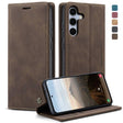 For Samsung Galaxy S25 5G CaseMe 013 Multifunctional Horizontal Flip Leather Phone Case(Coffee) - free shipping - PMC Jewellery - Order now!
