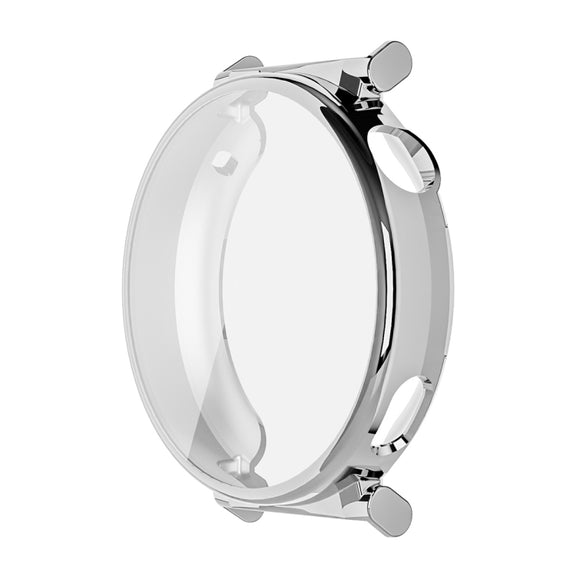 For Huawei Watch GT 5 41mm ENKAY Hat-Prince Electroplated Soft TPU Watch Case with Screen Film(Silver)
