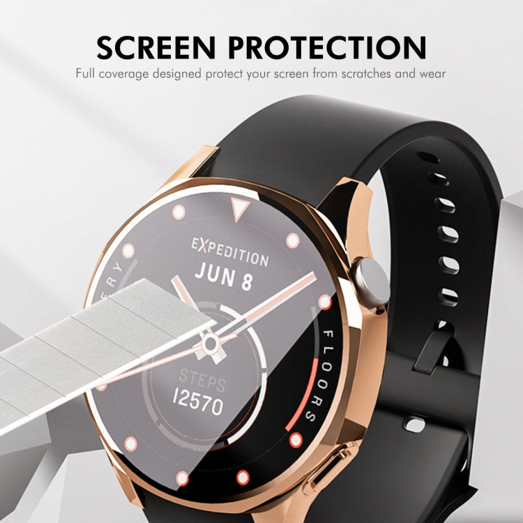 For Huawei Watch GT 5 41mm ENKAY Hat-Prince Electroplated Soft TPU Watch Case with Screen Film(Silver)