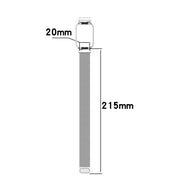 For Xiaomi Smart Band 9 Pro Metal Frame Integrated Milan Magnetic Stainless Steel Watch Band(Gold)