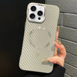 For iPhone 15 Pro AG Carbon Fiber Frameless MagSafe Phone Case(Grey) - iPhone 15 Pro Cases by PMc TechLife | Online Shopping South Africa | PMc TechLife | Buy Now Pay Later Mobicred