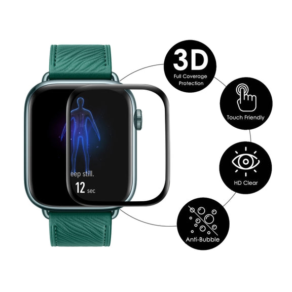 For Honor Watch 5 5pcs ENKAY 3D Full Coverage Soft PC Edge PMMA HD Screen Film