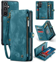 For Samsung Galaxy A16 5G CaseMe 008 Detachable Multifunctional Leather Phone Case(Blue)