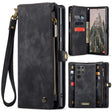 For Samsung Galaxy S25 Ultra 5G CaseMe 008 Detachable Multifunctional Leather Phone Case(Black) - free shipping - PMC Jewellery - Order now!