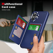 For iPhone 16 Plus ENKAY Hat-Prince Card Slot Wallet TPU Back Leather Phone Case with Lens Film(Black)