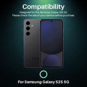 For Samsung Galaxy S25 5G NORTHJO Camera Lens Protector 3D HD Tempered Glass Film(Clear)