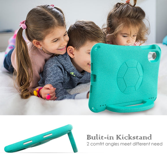 For Honor Pad X8 Pro 11.5 2023 Handle Football Shaped EVA Shockproof Tablet Case(Mint  Green)