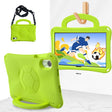 For Honor Pad X9 Handle Football Shaped EVA Shockproof Tablet Case(Grass Green) - Honor by PMC TechLife | Online Shopping South Africa | PMC TechLife | Buy Now Pay Later Mobicred