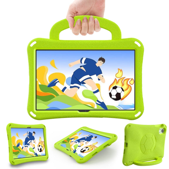 For Honor Pad X9 Handle Football Shaped EVA Shockproof Tablet Case(Grass Green)