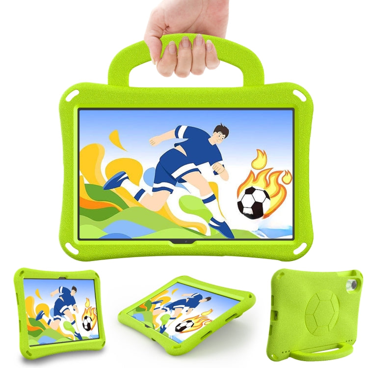 For Honor Pad X9 Handle Football Shaped EVA Shockproof Tablet Case(Grass Green)