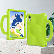 For Honor Pad X9 Handle Football Shaped EVA Shockproof Tablet Case(Grass Green)