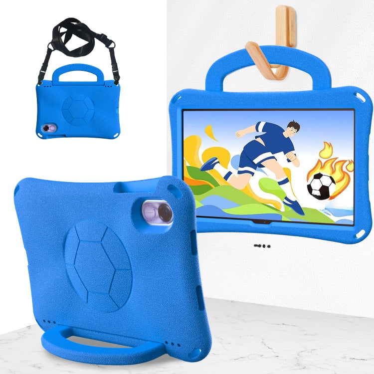 For Honor Pad X9 Handle Football Shaped EVA Shockproof Tablet Case(Blue)