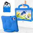 For Honor Pad X9 Handle Football Shaped EVA Shockproof Tablet Case(Blue) - Honor by PMC TechLife | Online Shopping South Africa | PMC TechLife | Buy Now Pay Later Mobicred