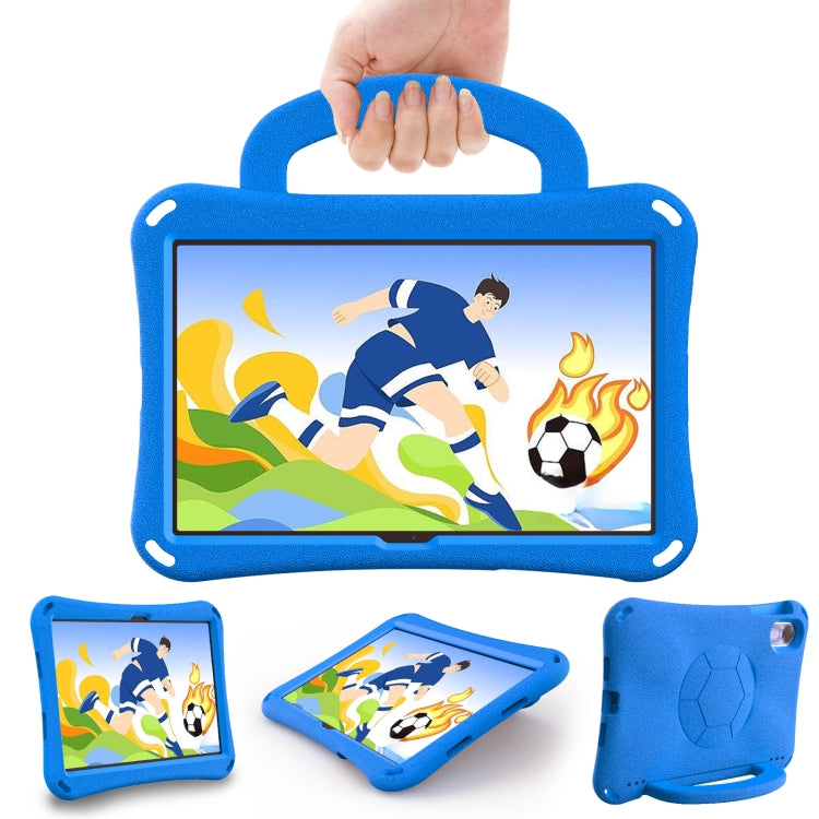 For Honor Pad X9 Handle Football Shaped EVA Shockproof Tablet Case(Blue)