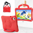 For Honor Pad X9 Handle Football Shaped EVA Shockproof Tablet Case(Red) - Honor by PMC TechLife | Online Shopping South Africa | PMC TechLife | Buy Now Pay Later Mobicred