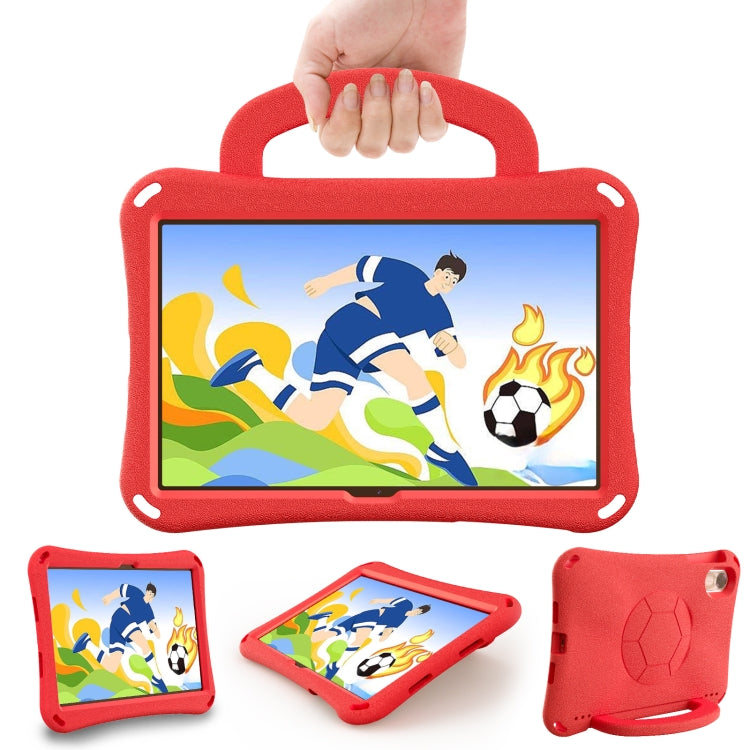 For Honor Pad X9 Handle Football Shaped EVA Shockproof Tablet Case(Red)