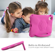 For Honor Pad X9 Handle Football Shaped EVA Shockproof Tablet Case(Rose Red)