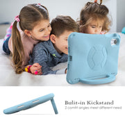 For Honor Pad X9 Handle Football Shaped EVA Shockproof Tablet Case(Light Blue)