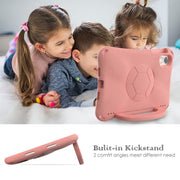 For Honor Pad X9 Handle Football Shaped EVA Shockproof Tablet Case(Light Pink)