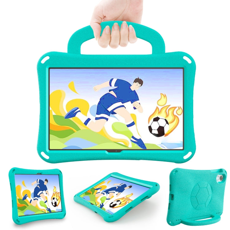 For Honor Pad X9 Handle Football Shaped EVA Shockproof Tablet Case(Mint  Green)
