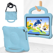 For Honor Pad X8 / X8 Lite 10.1 Handle Football Shaped EVA Shockproof Tablet Case(Light Blue)
