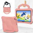 For Honor Pad X8 / X8 Lite 10.1 Handle Football Shaped EVA Shockproof Tablet Case(Light Pink) - Honor by PMC TechLife | Online Shopping South Africa | PMC TechLife | Buy Now Pay Later Mobicred