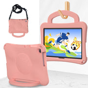 For Honor Pad X8 / X8 Lite 10.1 Handle Football Shaped EVA Shockproof Tablet Case(Light Pink)