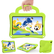For Honor Pad V7 10.4 2024 Handle Football Shaped EVA Shockproof Tablet Case(Grass Green)