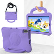 For Honor Pad V7 10.4 2024 Handle Football Shaped EVA Shockproof Tablet Case(Light Purple) - Honor by PMC TechLife | Online Shopping South Africa | PMC TechLife | Buy Now Pay Later Mobicred