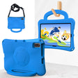 For Honor Pad V7 10.4 2024 Handle Football Shaped EVA Shockproof Tablet Case(Blue) - Honor by PMC TechLife | Online Shopping South Africa | PMC TechLife | Buy Now Pay Later Mobicred