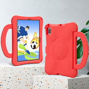 For Honor Pad V7 10.4 2024 Handle Football Shaped EVA Shockproof Tablet Case(Red)