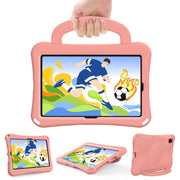For Honor Pad V7 10.4 2024 Handle Football Shaped EVA Shockproof Tablet Case(Light Pink)