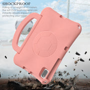 For Honor Pad V7 10.4 2024 Handle Football Shaped EVA Shockproof Tablet Case(Light Pink)