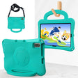 For Honor Pad V7 10.4 2024 Handle Football Shaped EVA Shockproof Tablet Case(Mint  Green) - Honor by PMC TechLife | Online Shopping South Africa | PMC TechLife | Buy Now Pay Later Mobicred