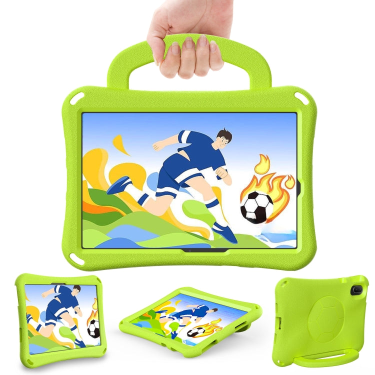 For Honor Pad V7 11 2021 Handle Football Shaped EVA Shockproof Tablet Case(Grass Green)