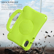 For Honor Pad V7 11 2021 Handle Football Shaped EVA Shockproof Tablet Case(Grass Green)