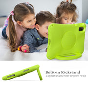 For Honor Pad V7 11 2021 Handle Football Shaped EVA Shockproof Tablet Case(Grass Green)