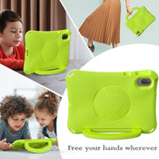 For Honor Pad V7 11 2021 Handle Football Shaped EVA Shockproof Tablet Case(Grass Green)