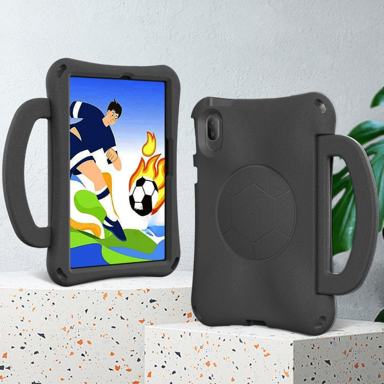 For Honor Pad V7 11 2021 Handle Football Shaped EVA Shockproof Tablet Case(Black)