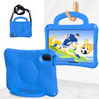 For Honor Pad V7 11 2021 Handle Football Shaped EVA Shockproof Tablet Case(Blue) - free shipping - PMC TechLife - Order now!