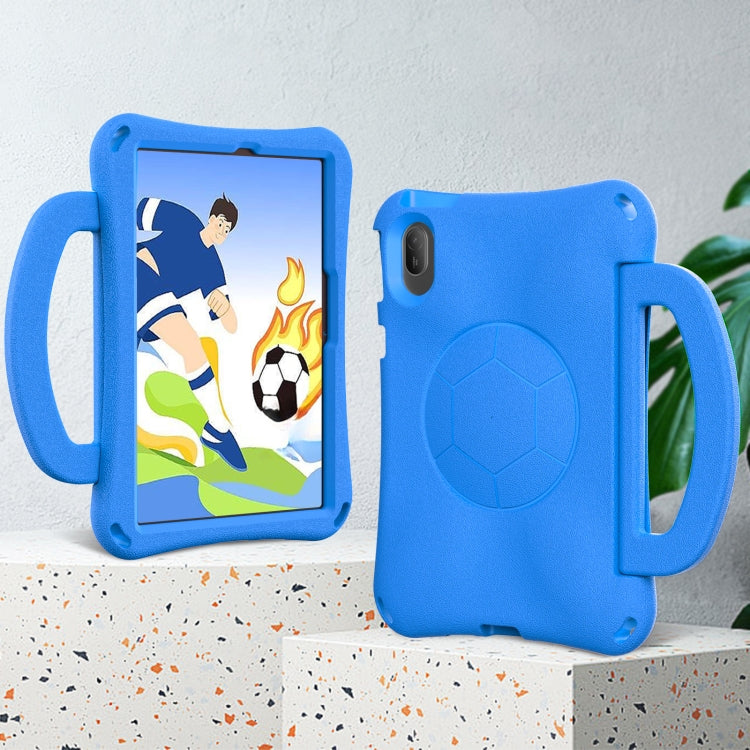 For Honor Pad V7 11 2021 Handle Football Shaped EVA Shockproof Tablet Case(Blue)