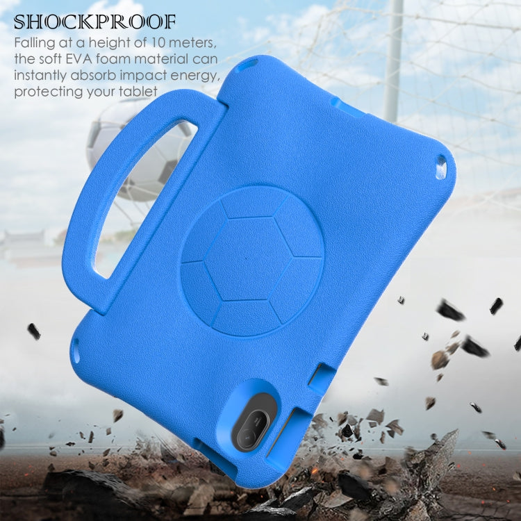 For Honor Pad V7 11 2021 Handle Football Shaped EVA Shockproof Tablet Case(Blue)